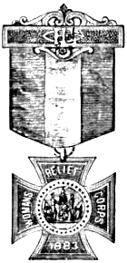 Woman's Relief Corps badge